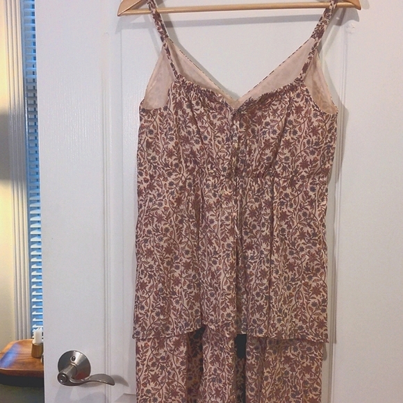 Banana Republic Tiered Boehme Dress, Sm - Picture 2 of 5